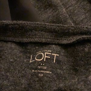 Women’s petite Loft mixed material tunic